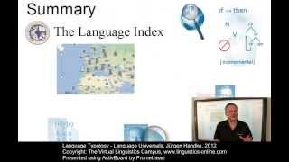 TYP111 - Language Universals