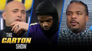 Lamar Jackson seemed to fizzle out in Ravens AFC Championship loss to Chiefs | NFL | THE CARTON SHOW