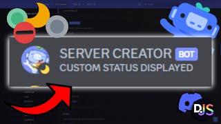 NEW Custom Status feature for discord bots! || Discord.js V14
