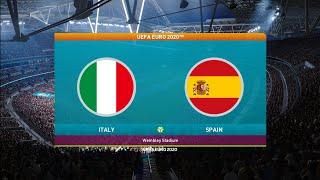 Italy Vs Spain Euro 2020 Semi-Final Live (PES 2021)