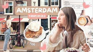 AMSTERDAM en solo | Les cafés les plus mignons  | Vlog voyage cosy