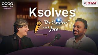 Jose "On-the-Floor" with Ksolves - USA/Canada Odoo Community Days 2024