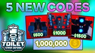 *NEW* WORKING ALL CODES FOR Toilet Tower Defense IN MAY! ROBLOX Toilet Tower Defense CODES