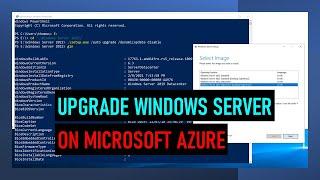 How to In-place upgrade Windows Server in Microsoft Azure