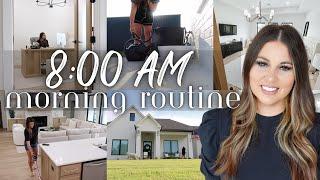 NEW HOME SUMMER MORNING ROUTINE  | 8AM MORNING ROUTINE | 2023 SUMMER MORNING ROUTINE