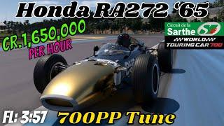 GT7|Honda RA272 ‘65|Le Mans 700pp Build|1.52