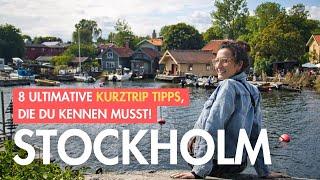 8 ultimative STOCKHOLM Kurztrip TIPPS - mach das in 4 Tagen I STOCKHOLM GUIDE