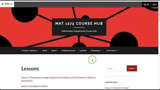 Course Hub Tour