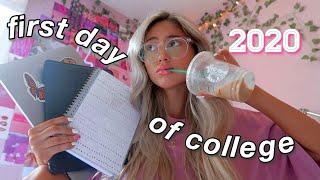 the first day of (online) college vlog *very realistic*  2020