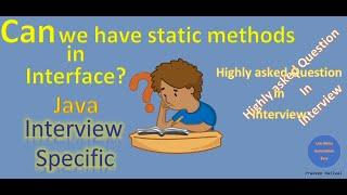 Can we have static methods in an Interface? | Pradeep Nailwal