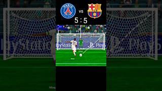 PSG vs Barcelona - penalty kick champion league final match #fifa #viral #football #shorts #fc