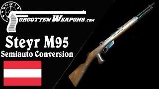 Steyr M95 Straight-Pull Semiauto Conversion