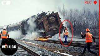 110 SHOCKING Moments Of Luckiest People Ever Caught on Camera | Best of 2024 !