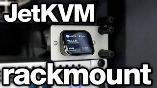 The JetKVM has a rackmount—designed locally, sight unseen!