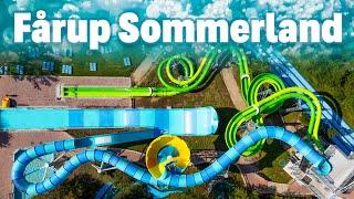 All Water Slides at Fårup Sommerland Aquapark, Denmark! 2024