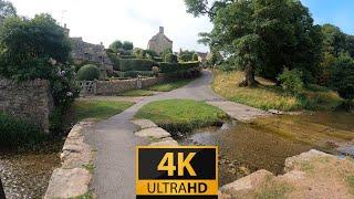 Cotswolds Walk from Upper Slaughter to Lower Slaughter 4K