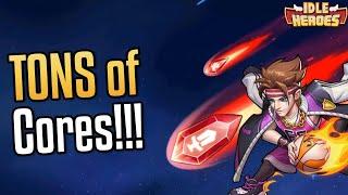 Easy A-? We use Sol's Cores on SSM!!! - Idle Heroes