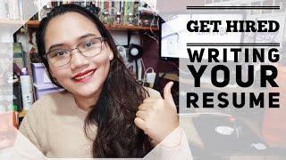 How to Write Your Resume - Get Hired