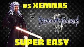 HOW TO BEAT DATA XEMNAS EASY!!! KINGDOM HEARTS 3 DLC BATTLE STRATEGIES