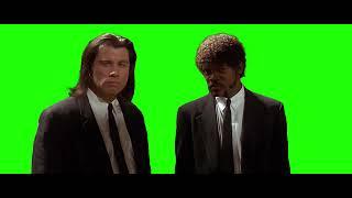 Pulp Fiction - Vincent Vega and Jules Reaction - Green Screen