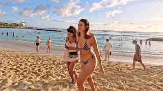 HAWAII WAIKIKI Walking Tour!   2024 #waikiki  #travelvlog #walkingtour