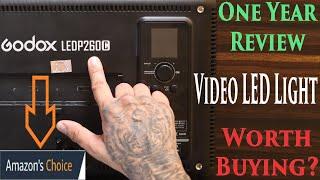 GODOX LEDP260C Video LED Light - One Year Review - Is It Worth Buying This Budget Video LED Light???