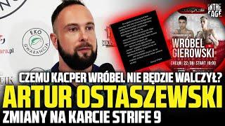 Artur OSTASZEWSKI o kulisach zdjęcia walki WRÓBLA i wypadnięciu NAZIROVA ze STRIFE 9