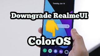 || Downgrade || RealmeUI || To || ColorOS 6 || And Flash || Custom || ROM's || Easily || Realme ||