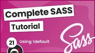 SASS Tutorial (build your own CSS library) #21 - Customizing the Library