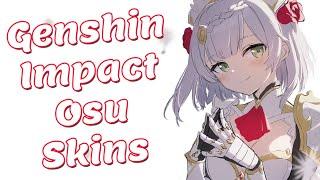 Genshin Impact Osu Skins... 6?