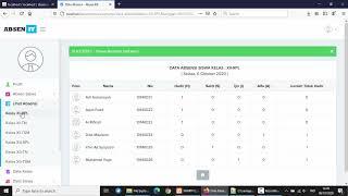 Source Code Aplikasi Sistem Informasi Absensi siswa sekolah
