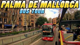 Palma de Mallorca CitySightseeing Bus Tour (4k)