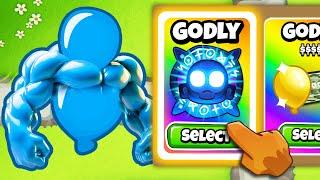 The GODLY+ Upgrade Monkey VS 10,000x HP Bloons?!