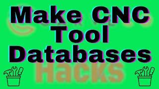 Set Up a Custom Tool Database for CNC! Carveco Hacks