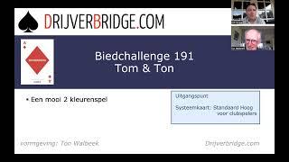 Challenge 191 Openen met een 5-6 verdeling