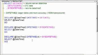 Overview of SQL Server Data Types: Time Zone Aware Dates