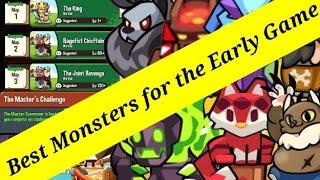 Best Monsters for the Beginners | Early Game Guide | Summoner's Greed