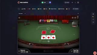 Made $320 playing Trey Poker at KAS.CASINO. Promo codes kas.casino