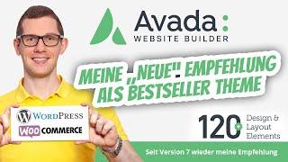 Der Bestseller: AVADA WordPress Theme ⭐  ⭐  ⭐  Fusion Builder für Webseite & Onlineshop 