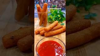 Potato Sticks Recipe Special For Ramadan  | #trendingshorts #ramadan #iftarrecipe #potatosticks