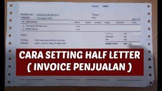 CARA SETTING HALF LETTER ( NOTA INVOICE)