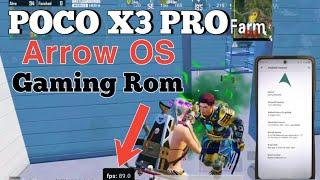 Poco X3 Pro with Arrow OS+Lyb Kernel Gaming Rom | Arrow os Gameplay FPS METER | TZKA GG