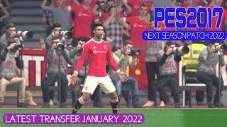 PES 2017 NSP 2022 | LATEST OPTION FILE JANUARY 2022 | GAMEPLAY | MANCHESTER UNITED VS ASTON VILLA