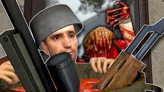 ZOMBIE SURVIVAL WHILE MAKING SPAGHETTI! - Garry's Mod GameplaY