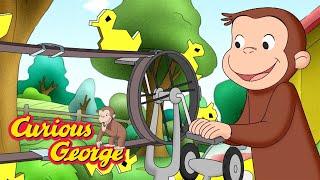 George Creates a Fairground Game  Curious George  Kids Cartoon  Kids Movies  Videos for Kids