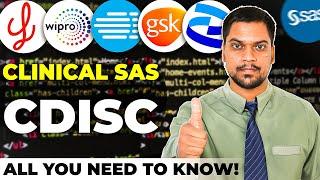 What is CDISC || CLINICAL SAS PROGRAMMING || 2024