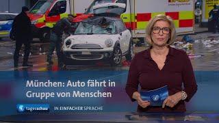 tagesschau in Einfacher Sprache 19:00 Uhr, 13.02.2025