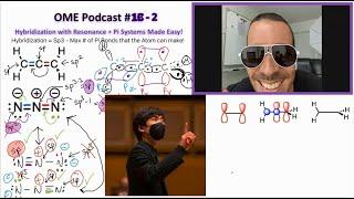 Azide Hybridization & Molecular Orbitals Made Easy! OME Pod Ep. 1C - 2 | Organic Chemistry