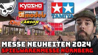 RC Messeneuheiten 2024 Spielwarenmesse Nürnberg 2024 Tamiya Kyosho DF Modells und mehr Carson