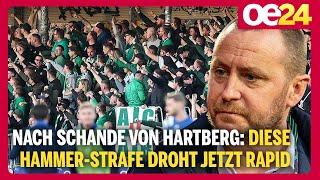 Nach Schande von Hartberg: DIESE HAMMER-STRAFE droht jetzt Rapid